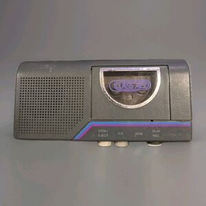 Worlds of Wonder Class Act Cassette Recorder Teddy Ruxpin Era 1980s Vintage WORK